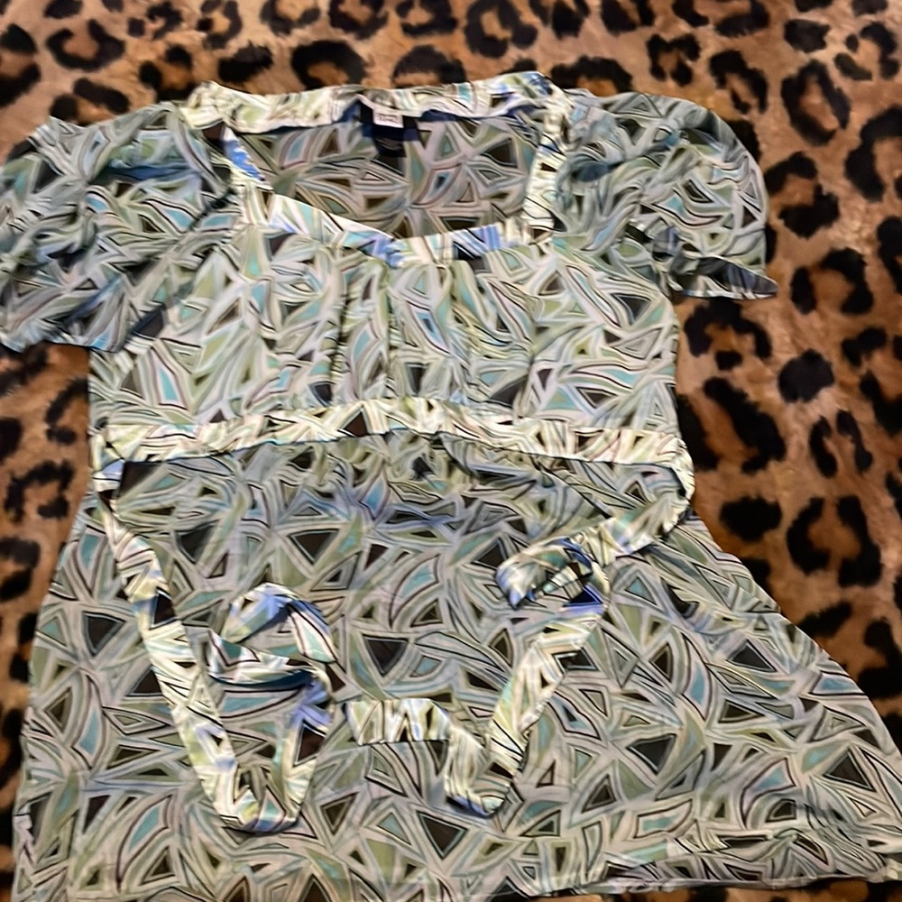 See-through old fashion top